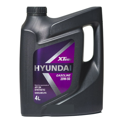 روغن موتور هیوندای اکستیر 20W50 SN – تمام سنتتیک وارداتی (4 لیتر)​ | Hyundai XTeer 20W-50 SN
