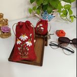 ست زیبا کیف عینک و زیورآلات