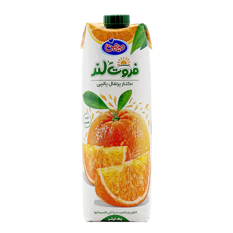 آب میوه فروت لند 1لیتری با طعم پرتغال