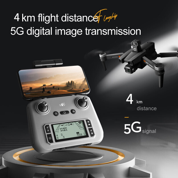 کوادکوپتر هلیشات مدل AE86 PRO max اورجینال 2024