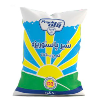 شیر نایلونی 1/5 درصد پگاه