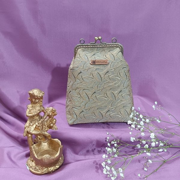 کیف فانتزی دهانه فلزی