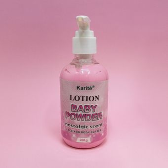 لوسیون بدن پمپی بیبی کاریته | صورتی | حجم 200 میلی لیتر
