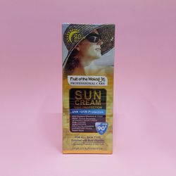 ضدآفتاب بدون رنگ وکالی | SPF90