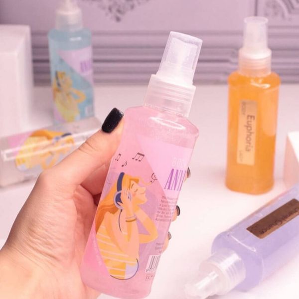 بادی اسپلش شاین دار طرح دختر