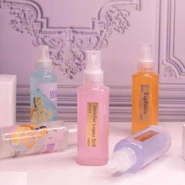 بادی اسپلش شاین دار طرح دختر