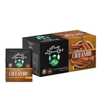 چای کیسه ای دو غزال دارچین