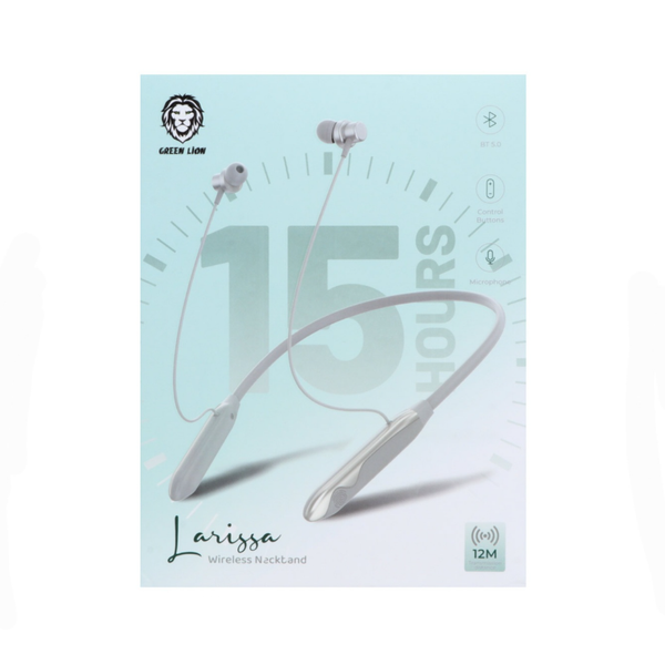 هندزفری گردنی Lion Green مدل Larissa GNLARISANBSL - نقره ای