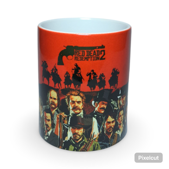 ماگ سرامیکی طرح reddead redemption