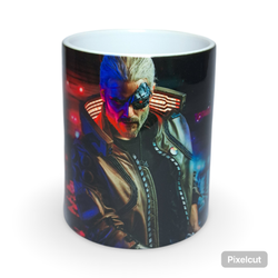 ماگ سرامیکی طرح cyberpunk