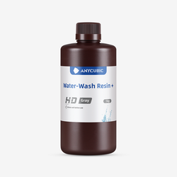رزین پرینتر سه بعدی انیکیوبیک مدل + Water Wash Resin  حجم 1 لیتر