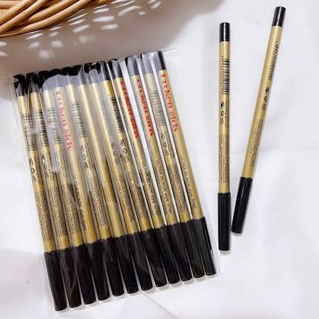 مداد چشم مشکی پوکه طلایی