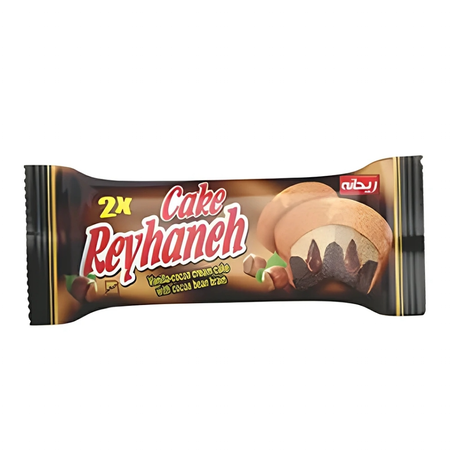 کیک دوقلو 55گرم ریحانه باکس 36عددی