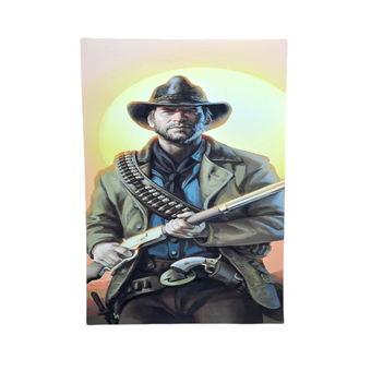 پوستر طرح Reddead redemption