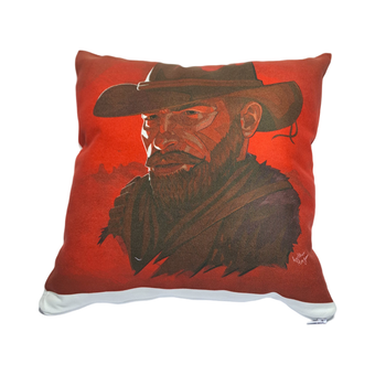 کوسن مخمل طرح reddead redemption