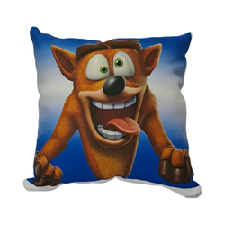 کوسن مخمل طرح crashbandicoot