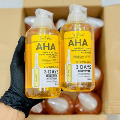 سرم روشن کننده تخصصی بدن AHA لنسیاد