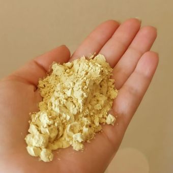 نوره زرنیخ دار بسته 600 گرمی  اصل زرد رنگ