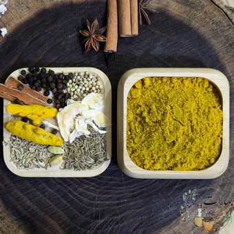 چاشنی مرغ بهارات | ترکیب ادویه‌های معطر برای طعمی غنی و خوشمزه