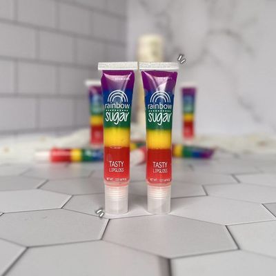 لیپ گلاس (برق لب) حرارتی رنگین کمانی