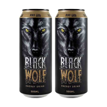 انرژی زا بلک ولف قوطی فلزی - 500میل 24عددی