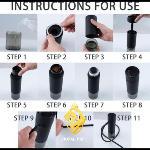 هووکامی: قلیان‌مسافرتی