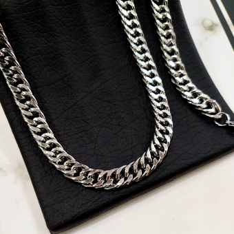 ست گردنبند و دستبند کارتیر دوبل