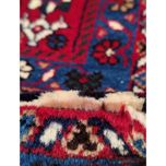 فرش دستباف سایز شش متری (تمام پشم یلمه طرح حوضی زمینه سرمهای) کد 6050