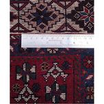 فرش دستباف سایز شش متری (تمام پشم یلمه طرح حوضی زمینه سرمهای) کد 6050