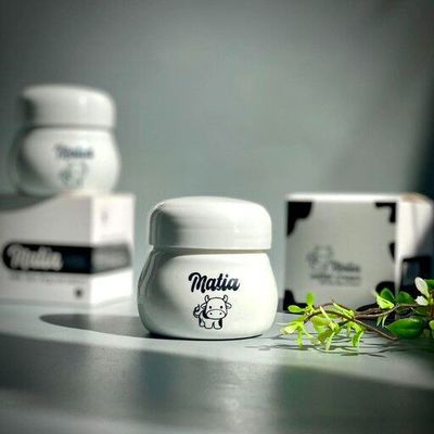 کرم سفید کننده شیرگاو