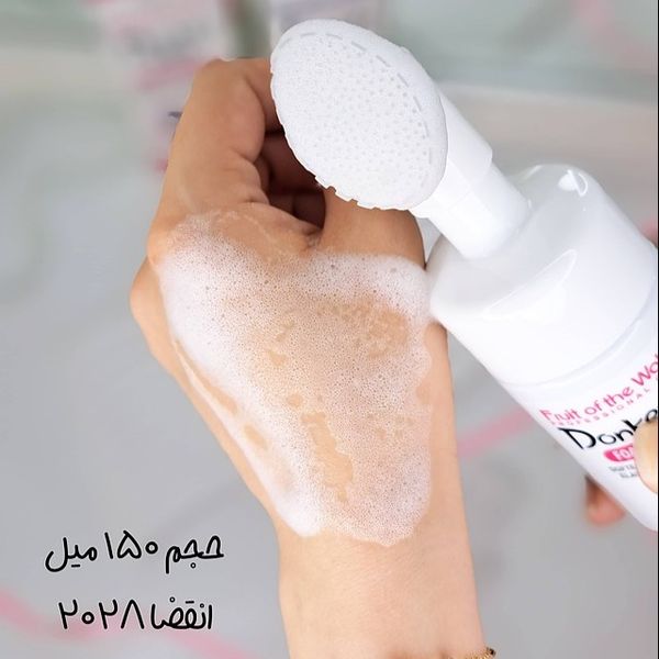 فوم شستشو براش دار شیر الاغ