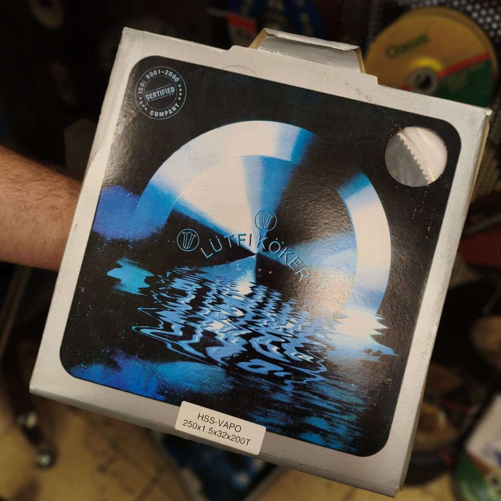 تیغ اره اب صابونی سه گل سایز 200×32×1/5×250