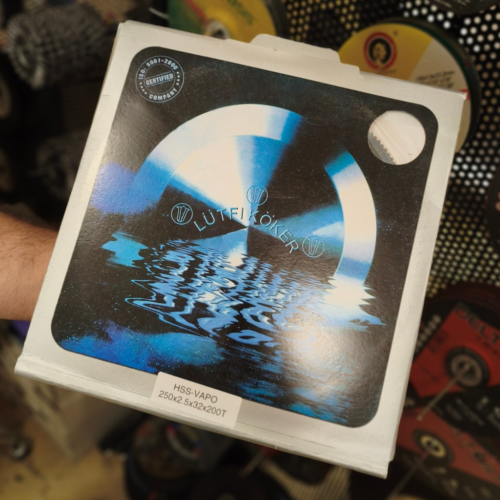 تیغ اره اب صابونی سه گل سایز 200×32×2/5×250