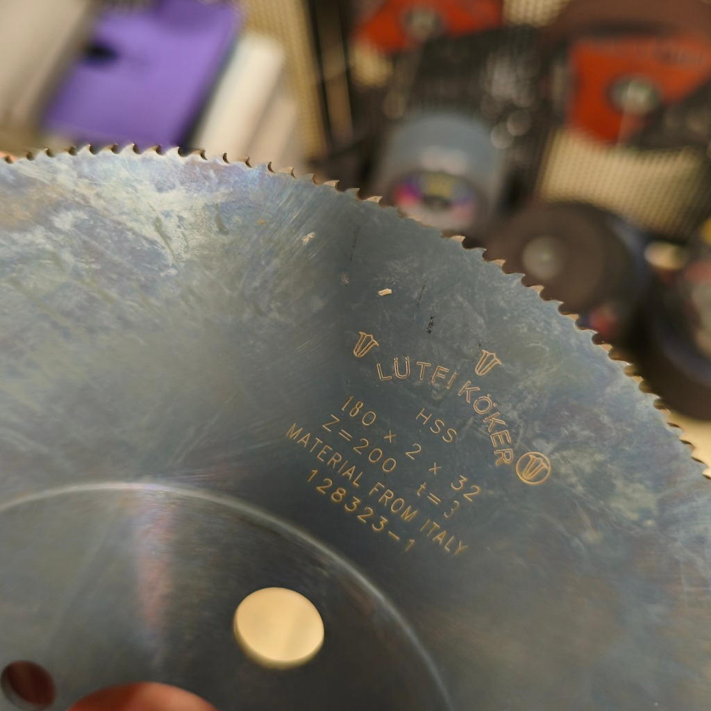 تیغ اره اب صابونی سه گل سایز 200×32×2×180