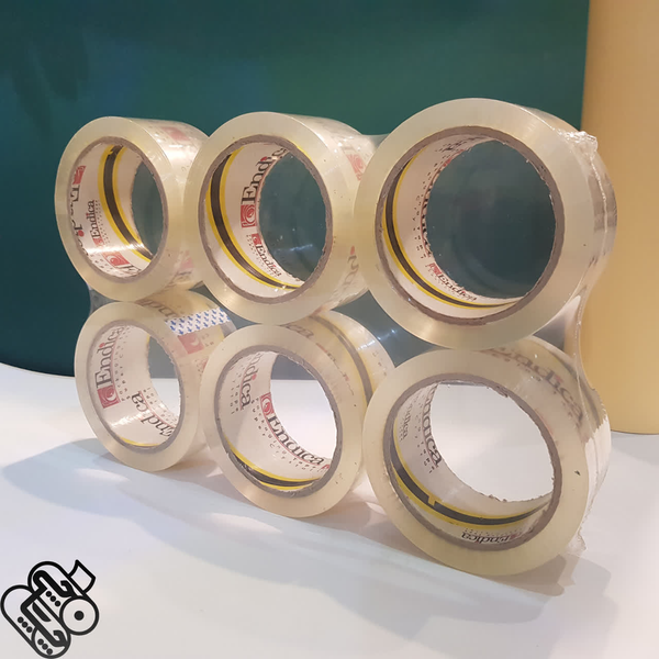 چسب پهن 40 میکرون 90 یارد اندیکا (بسته 60 عددی)