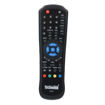 کنترل گیرنده دیجیتال تکنوتل/شاینی 850 Technotel
