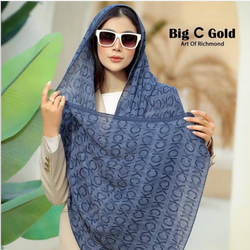 شال پلیسه برشکا سوپر نخ منگوله دار