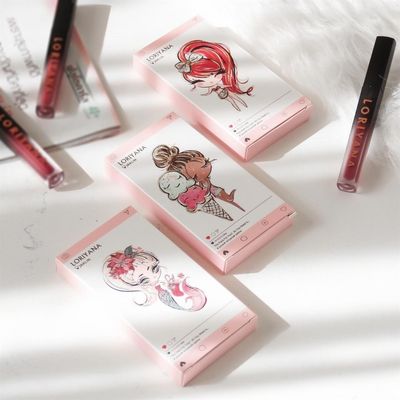 پک رژلب مایع چهارتایی