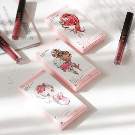 پک رژلب مایع چهارتایی