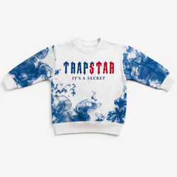 Trapstar Smoke Secret – سویشرت استریت‌ویر با طرح دود و فونت گوتیک