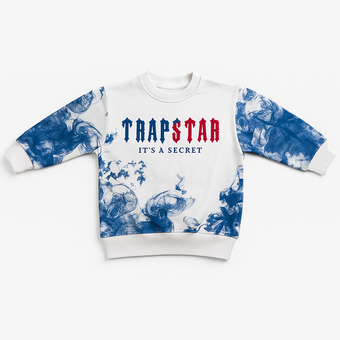 Trapstar Smoke Secret – سویشرت استریت‌ویر با طرح دود و فونت گوتیک