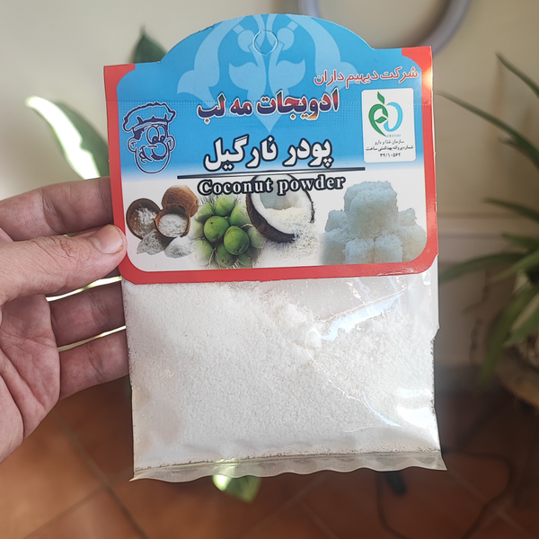 پودر نارگیل 30گرم سلفونی باکس 10عددی عددی مه
