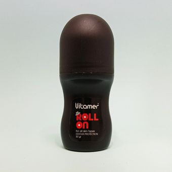 مام رول مردانه ویتامر | مشکی | حجم 50 گرم