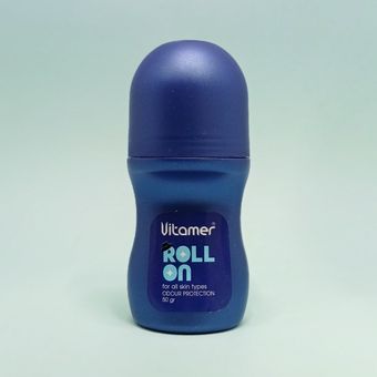 مام رول مردانه ویتامر | سورمه ای | حجم 50 گرم