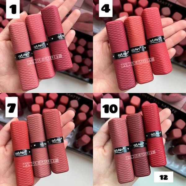 رژ لب جامد مخملی آرت اسکین