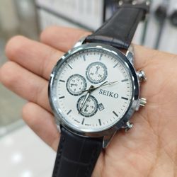 ساعت مردانه چرمی برند سیکو SEIKO کد 2745