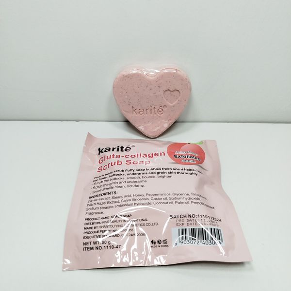 صابون اسکراب رفع تیرگی نقاط حساس بدن هلو قلبی کاری ته(اصل)