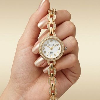 ساعت زنانه زنجیری برند EHHE کد 2766