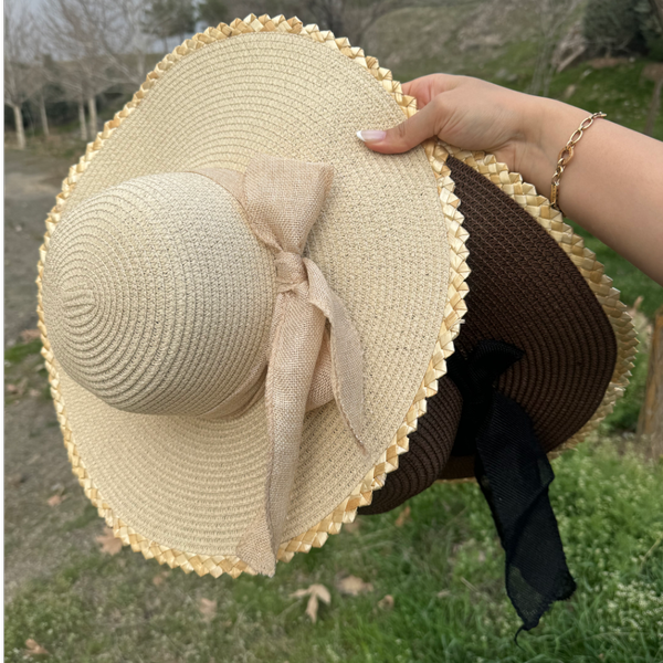 کلاه ساحلی لبه بلند