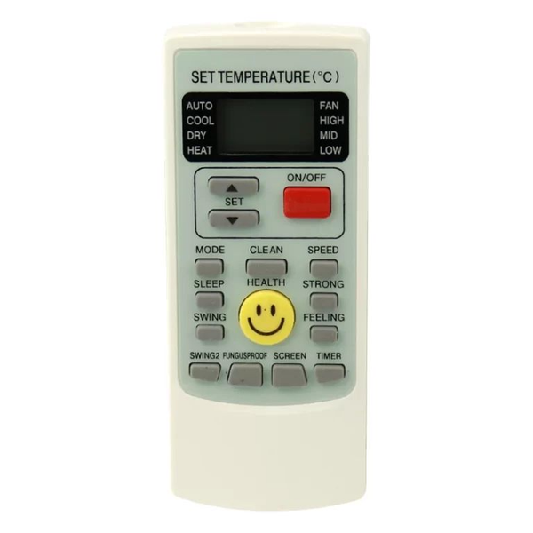 کنترل کولر گازی جنرال General YKR-H209E طرح لبخند درجه یک